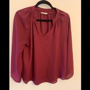 Maroon blouse